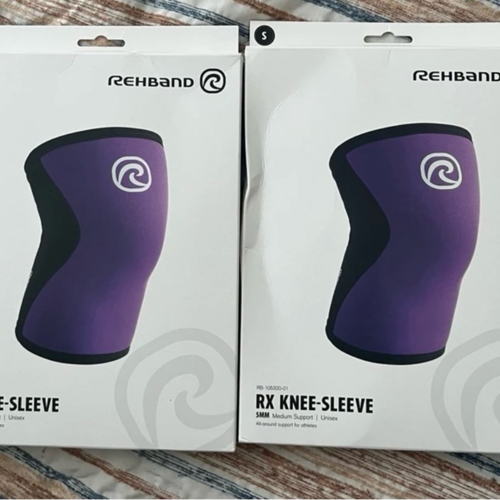 Purple RX Knee Sleeves 5mm (pair)
